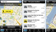 Screenshot der Cab4Me App. Zu sehen ein Ausschnitt einer Stadtkarte. © skycoders Foto: Skycoders
