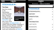Screenshot von Lonely Planet-App © Lonely Planet 