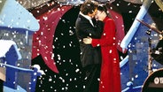 Hugh Grant als britischer Premierminsister in dem Film "Tatsächlich Liebe". © dpa 