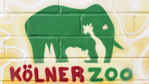 Dieses Bild zeigt das Logo vom Kölner Zoo.  Foto: Imagebroker