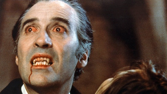 Christopher Lee in "Dracula" © picture alliance 