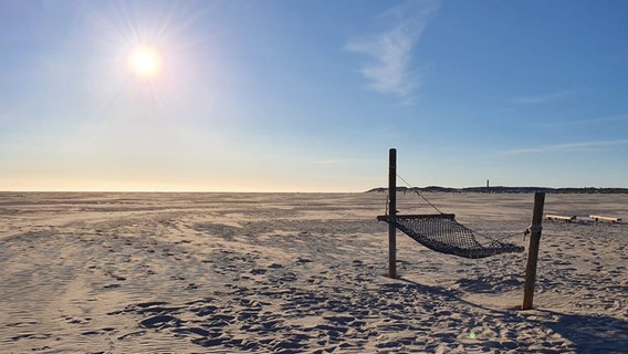 Der Sandstrand auf Amrum. © NDR/N-JOY Foto: Katharina Ratzmann