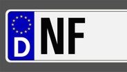 Montage: Das Autokennzeichen vom Kreis Nordfriesland © fotolia Foto: cevahir87