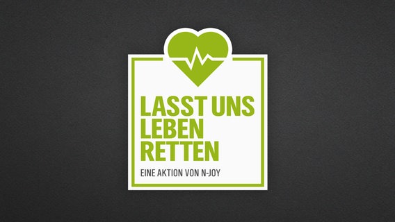 Das Logo zur N-JOY Aktion "Lasst uns Leben retten". © NDR/N-JOY 