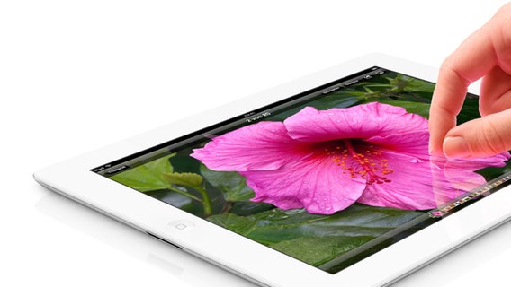 Das Bild zeigt zeigt ein iPad von Apple © Apple 