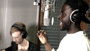 Kwabs singt im NDR-Studio. © NDR Foto: NDR