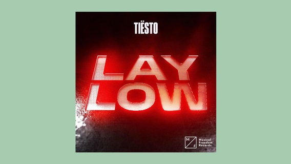 Ein Plattencover: "Lay Low" - Tiësto © Warner Music International 