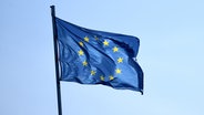 Die Flagge der Europäischen Union flattert im Wind. © picture alliance/APA/picturedesk.com Foto: Roland Schlager