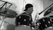 Henning Laabs am Schlagzeug. © Henning Laabs 