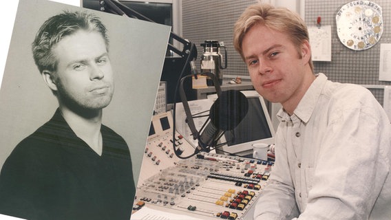 Norbert Grundei als Moderator bei N-JOY in den 90er Jahren © N-JOY 